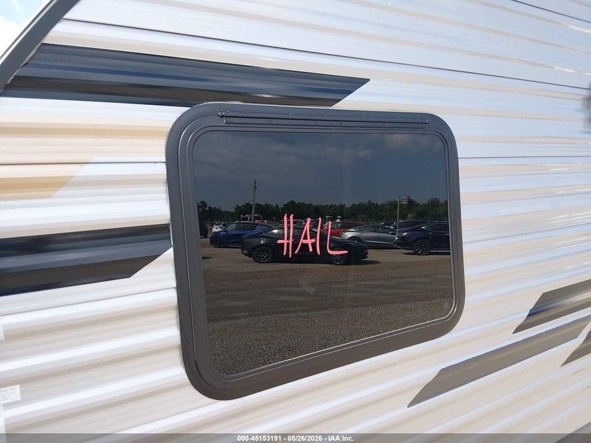 2025 Forest river Aurora VIN 5ZT2ARBC7SK011309 IAAI salvage auction — HAIL, Original (Texas), sold $3,650 on 2026-07-28 (photo 6)