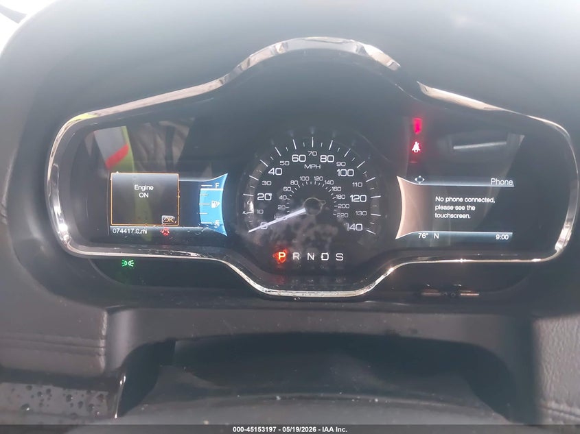 2019 Lincoln Mkt VIN 2LMHJ5ATXKBL00118 IAAI salvage auction — HAIL, Original (Texas), sold $3,850 on 2026-07-10 (photo 7)