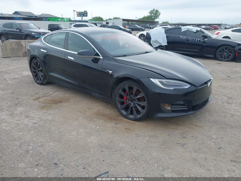 2017 Tesla Model s VIN 5YJSA1E41HF200745 IAAI salvage auction — MECHANICAL, Clear (Texas), sold $7,175 on 2026-07-15 (photo 1)