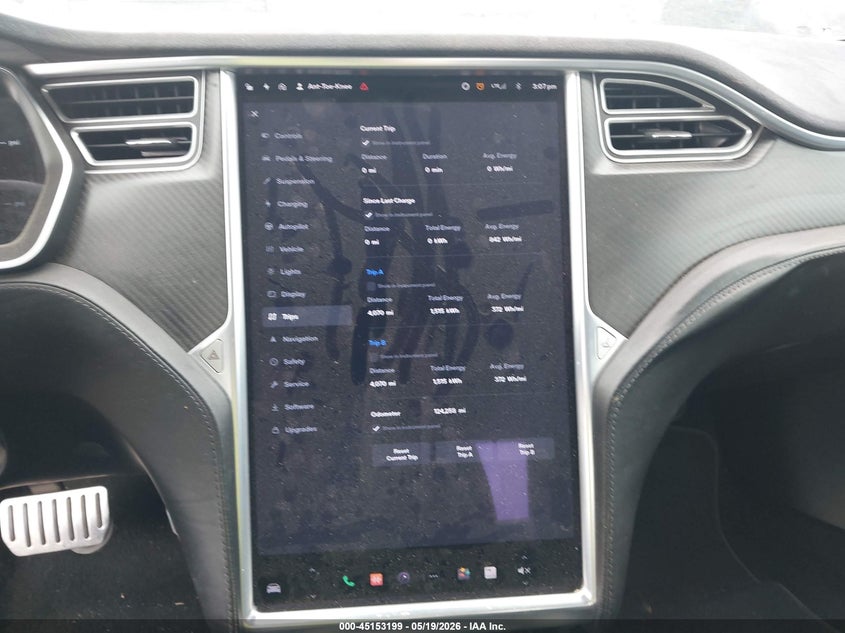 2017 Tesla Model s VIN 5YJSA1E41HF200745 IAAI salvage auction — MECHANICAL, Clear (Texas), sold $7,175 on 2026-07-15 (photo 7)