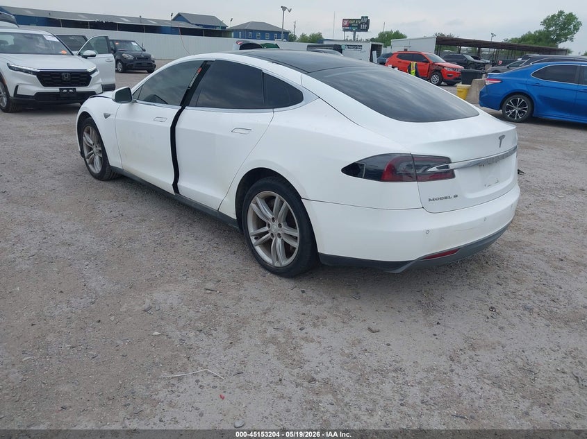 2014 Tesla Model s VIN 5YJSA1H1XEFP32685 IAAI salvage auction — ELECTRICAL, Clear (Texas), sold $925 on 2026-07-29 (photo 3)