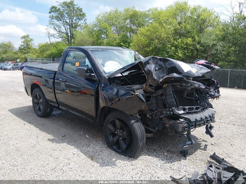 2015 Ram 1500 VIN 3C6JR7AT2FG560352 IAAI salvage auction — BIO HAZARD, Salvage Title, sold $1,350 on 2026-08-20 (photo 1)