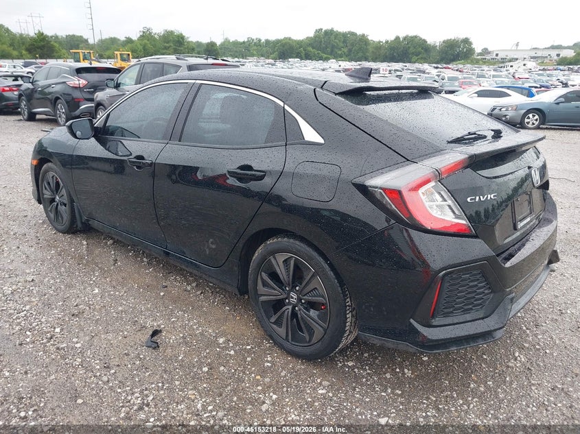 2018 Honda Civic VIN SHHFK7H5XJU239960 IAAI salvage auction — HAIL, Clear (Missouri), sold $7,300 on 2026-07-20 (photo 3)