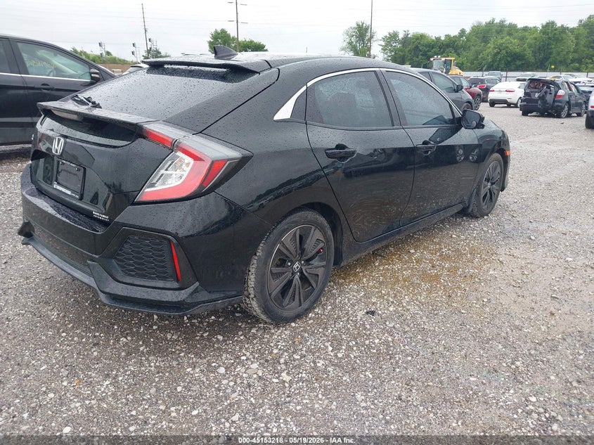 2018 Honda Civic VIN SHHFK7H5XJU239960 IAAI salvage auction — HAIL, Clear (Missouri), sold $7,300 on 2026-07-20 (photo 4)