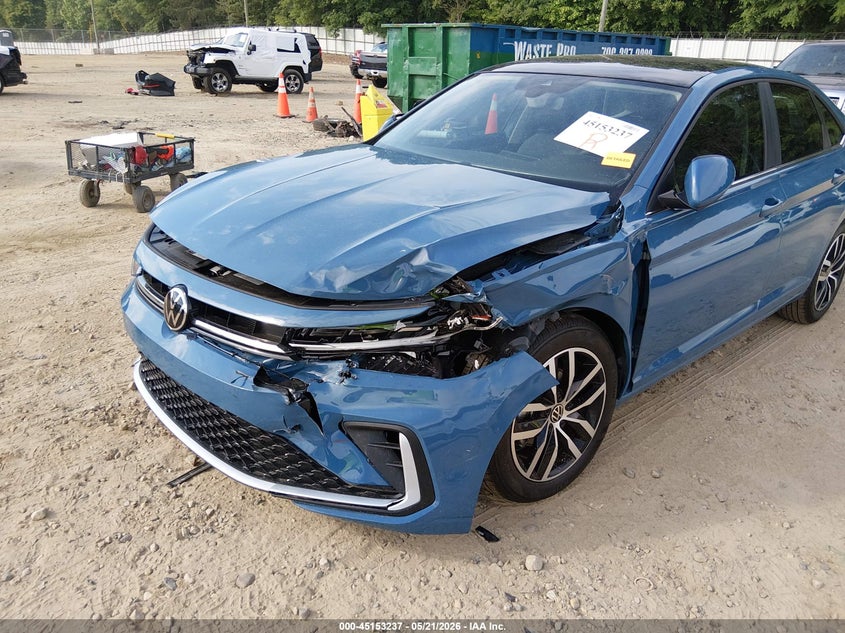 2026 Volkswagen Jetta VIN 3VW7W7BU7TM037891 IAAI salvage auction — FRONT END, Salvage Title, sold $8,500 on 2026-07-30 (photo 6)