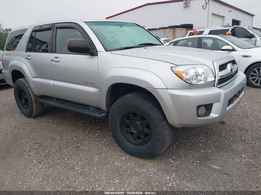 2007 Toyota 4runner VIN JTEBU14R870120744 IAAI salvage auction — HAIL, Clear (Missouri), sold $5,100 on 2026-07-06 (photo 1)
