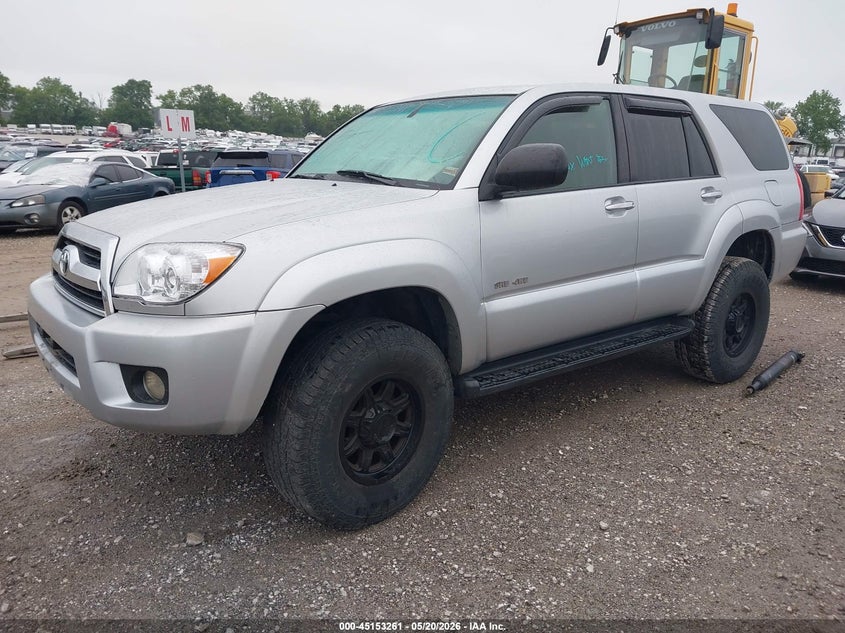 2007 Toyota 4runner VIN JTEBU14R870120744 IAAI salvage auction — HAIL, Clear (Missouri), sold $5,100 on 2026-07-06 (photo 2)
