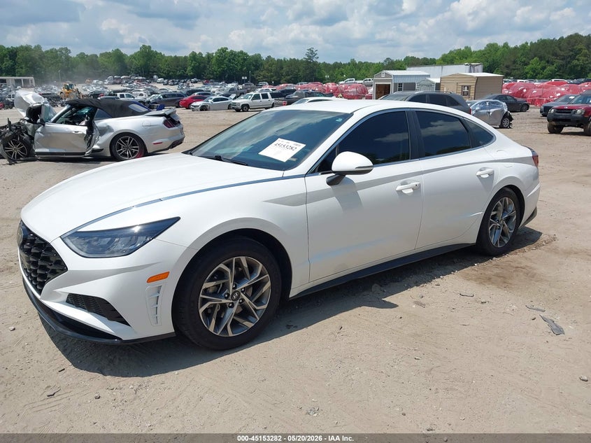 2022 Hyundai Sonata VIN KMHL64JA3NA238965 IAAI salvage auction — RIGHT SIDE, Salvage (Georgia), sold $4,950 on 2026-07-17 (photo 2)