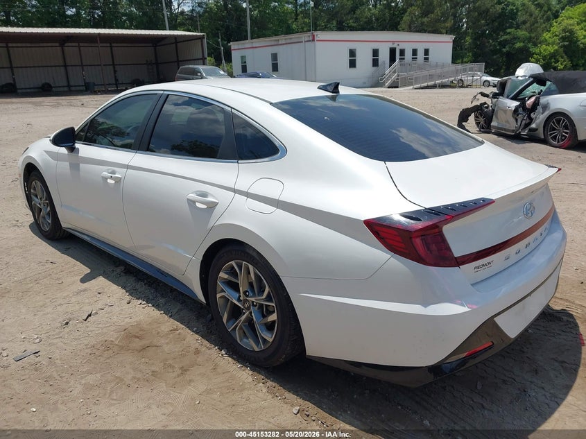 2022 Hyundai Sonata VIN KMHL64JA3NA238965 IAAI salvage auction — RIGHT SIDE, Salvage (Georgia), sold $4,950 on 2026-07-17 (photo 3)