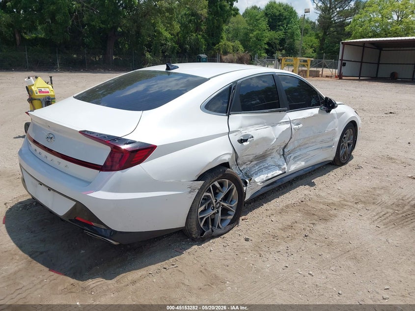 2022 Hyundai Sonata VIN KMHL64JA3NA238965 IAAI salvage auction — RIGHT SIDE, Salvage (Georgia), sold $4,950 on 2026-07-17 (photo 4)
