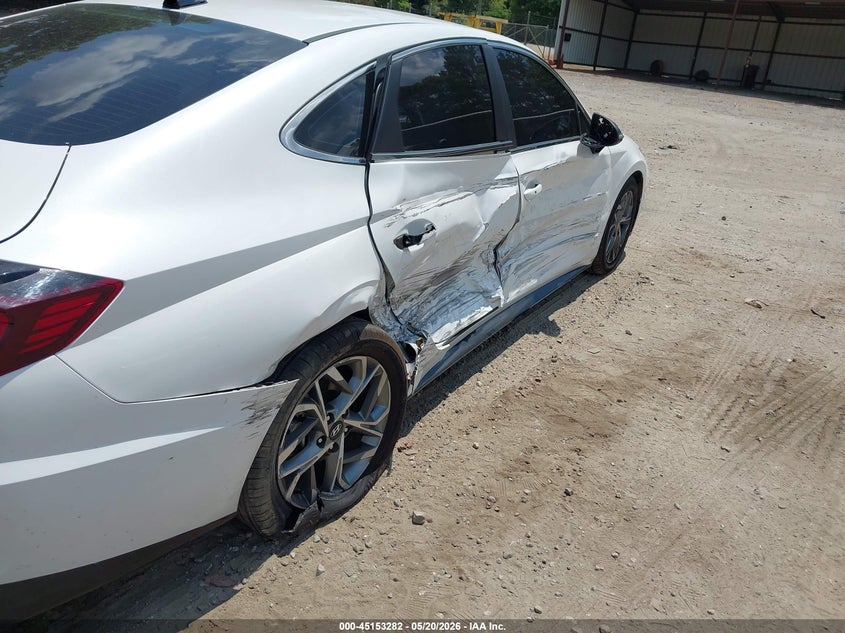 2022 Hyundai Sonata VIN KMHL64JA3NA238965 IAAI salvage auction — RIGHT SIDE, Salvage (Georgia), sold $4,950 on 2026-07-17 (photo 6)