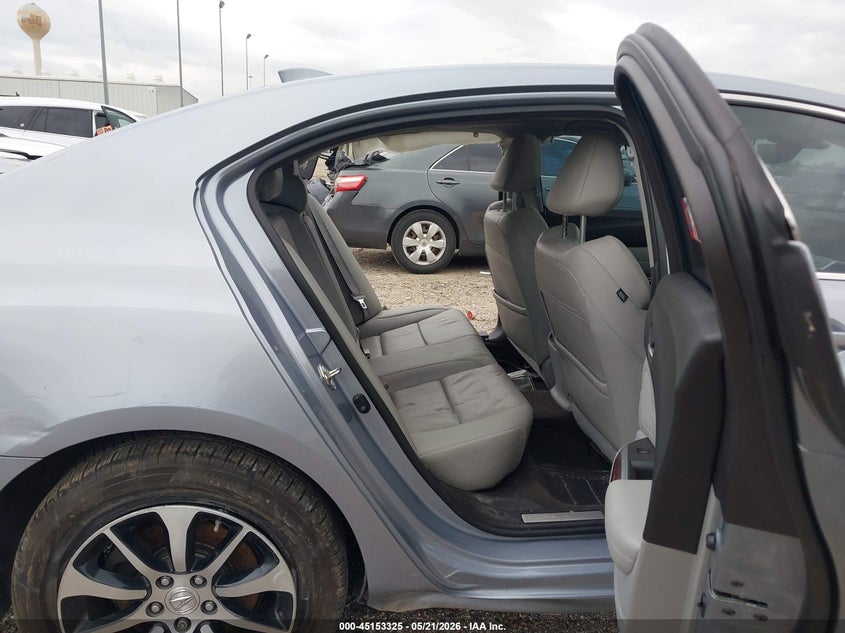2015 Acura Tlx VIN 19UUB1F51FA028737 IAAI salvage auction — LEFT SIDE, Salvage (Texas), sold $2,150 on 2026-07-09 (photo 8)