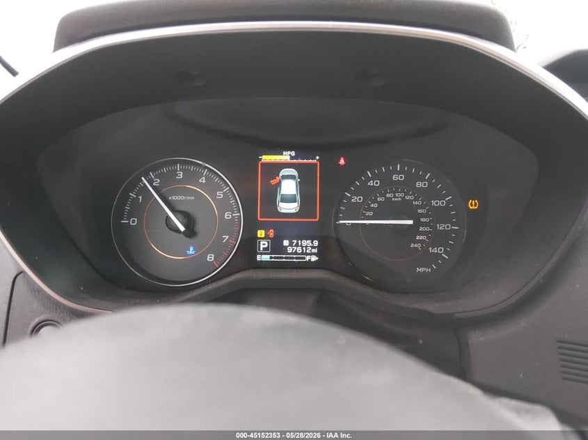 2018 Subaru Xv VIN JF2GTADC2JH247878 IAAI salvage auction — HAIL, Salvage Title, sold $6,400 on 2026-07-13 (photo 7)