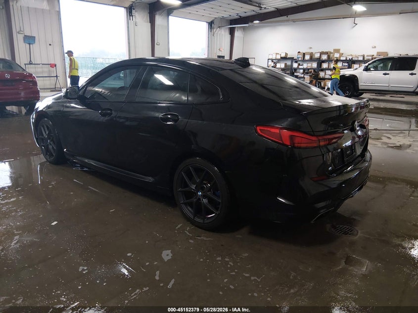 2020 BMW 2er VIN WBA13AL02L7F81803 IAAI salvage auction — HAIL, Salvage Title, sold $9,400 on 2026-07-17 (photo 3)