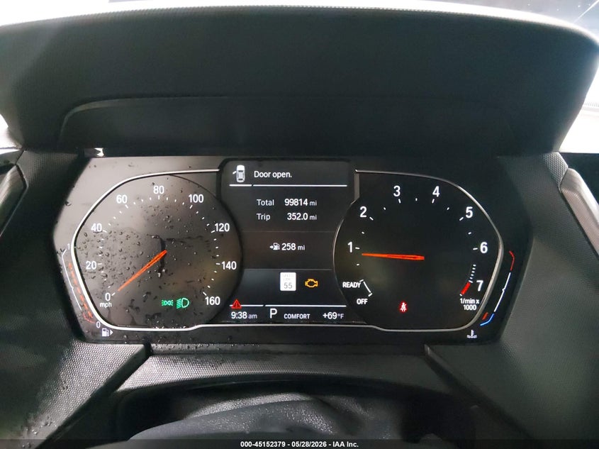2020 BMW 2er VIN WBA13AL02L7F81803 IAAI salvage auction — HAIL, Salvage Title, sold $9,400 on 2026-07-17 (photo 7)