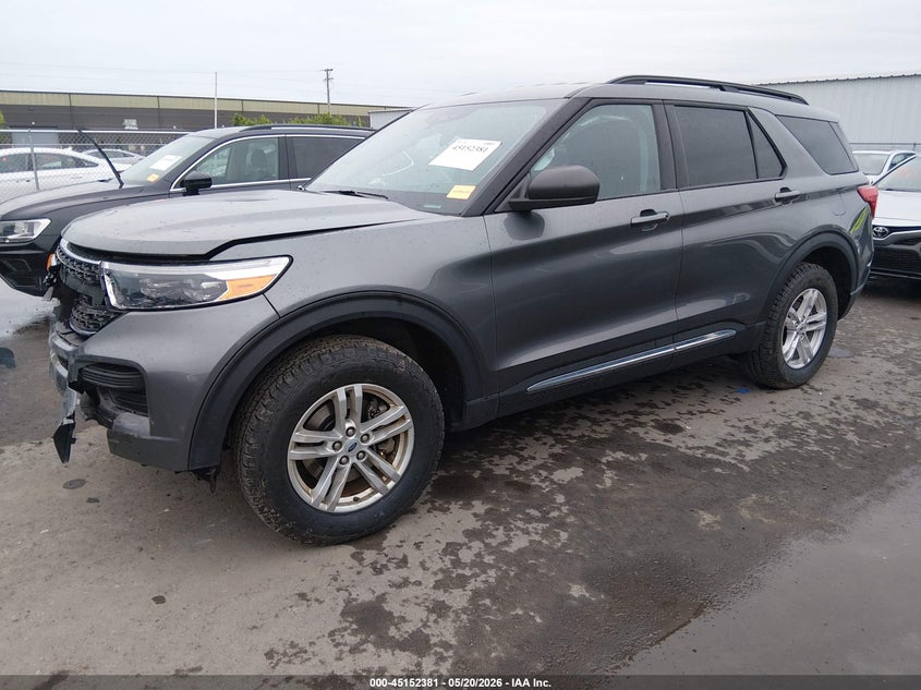 2023 Ford Explorer VIN 1FMSK8DH9PGA51365 IAAI salvage auction — FRONT END, Salvage (Ohio), sold $6,600 on 2026-07-19 (photo 2)