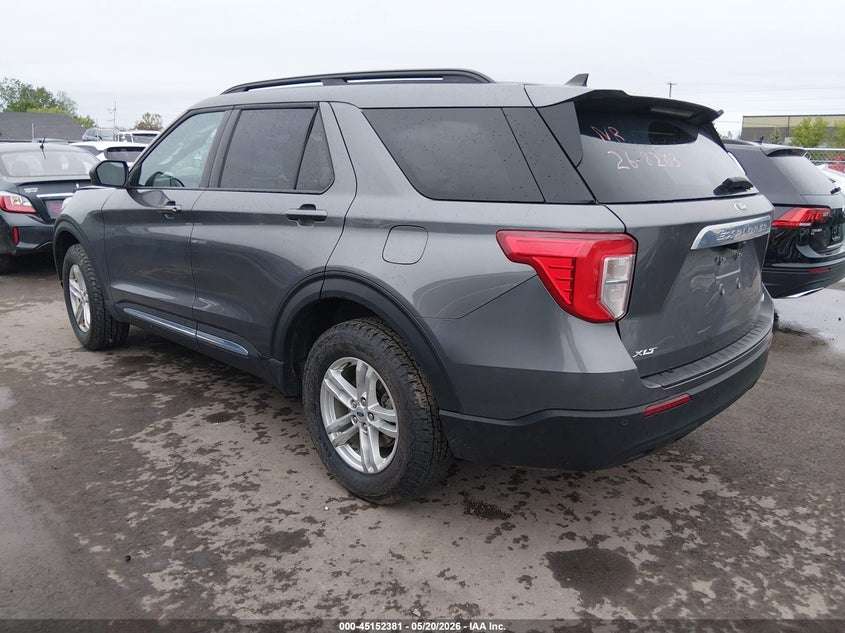 2023 Ford Explorer VIN 1FMSK8DH9PGA51365 IAAI salvage auction — FRONT END, Salvage (Ohio), sold $6,600 on 2026-07-19 (photo 3)