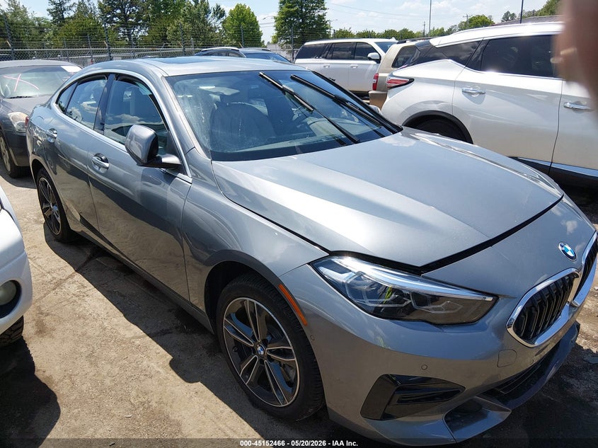 2022 BMW 2er VIN WBA53AK08N7L37866 IAAI salvage auction — FRONT END, Salvage (North Carolina), sold $5,150 on 2026-07-13 (photo 1)