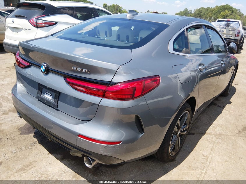 2022 BMW 2er VIN WBA53AK08N7L37866 IAAI salvage auction — FRONT END, Salvage (North Carolina), sold $5,150 on 2026-07-13 (photo 4)