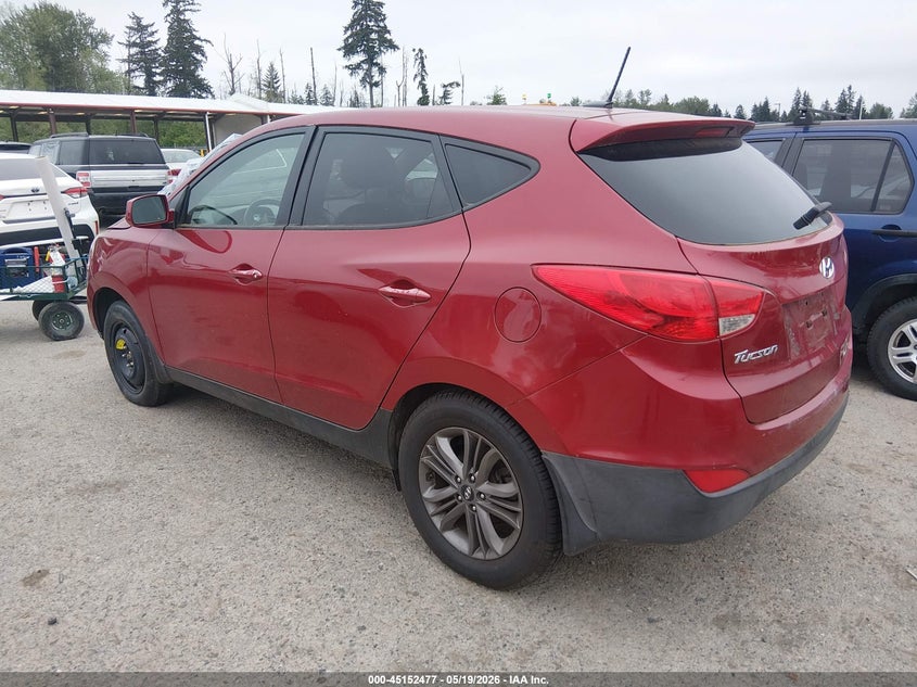 2015 Hyundai Tucson VIN KM8JTCAF0FU040768 IAAI salvage auction — NORMAL WEAR, Clear-Dealer Only (Montana), sold $1,000 on 2026-07-29 (photo 3)