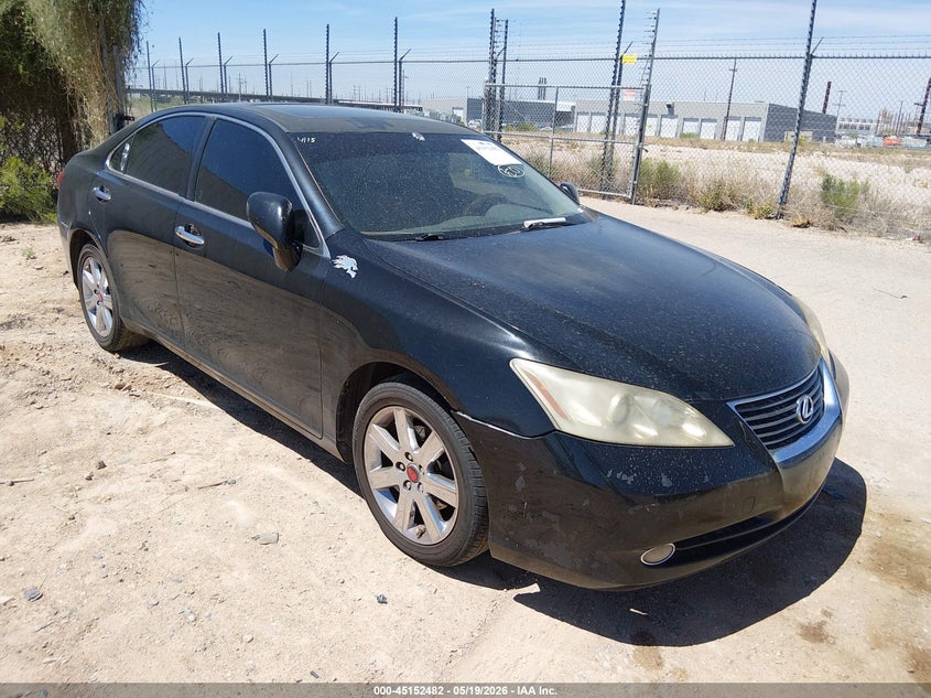 2007 Lexus ES VIN JTHBJ46G972011190 IAAI salvage auction — RIGHT FRONT, Clear (Michigan), sold $550 on 2026-07-09 (photo 1)