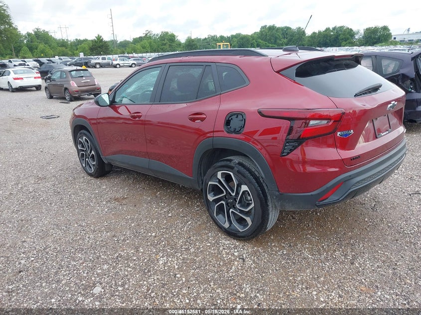 2025 Chevrolet Trax VIN KL77LJEP0SC303540 IAAI salvage auction — HAIL, Clear (Missouri), sold $10,350 on 2026-07-13 (photo 3)