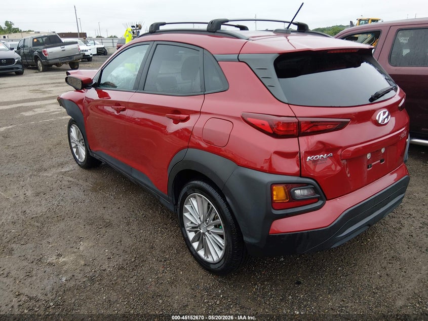 2021 Hyundai Kona VIN KM8K22AA3MU610278 IAAI salvage auction — FRONT END, Salvage (Oklahoma), sold $525 on 2026-07-28 (photo 3)