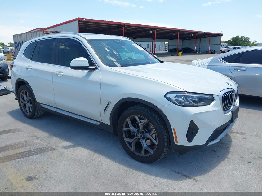2024 BMW X3 VIN 5UX43DP03R9W80991 IAAI salvage auction — REAR END, Salvage Title, sold $15,100 on 2026-07-12 (photo 1)
