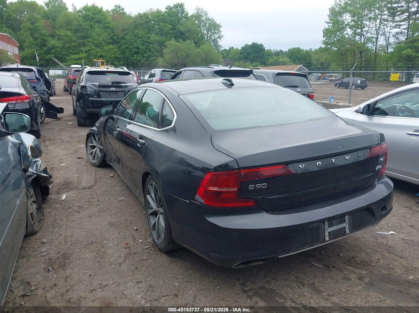 2017 Volvo S90 VIN YV1A22MK2H1010695 IAAI salvage auction — LEFT FRONT, Salvage (Massachusetts), sold $3,450 on 2026-07-21 (photo 3)