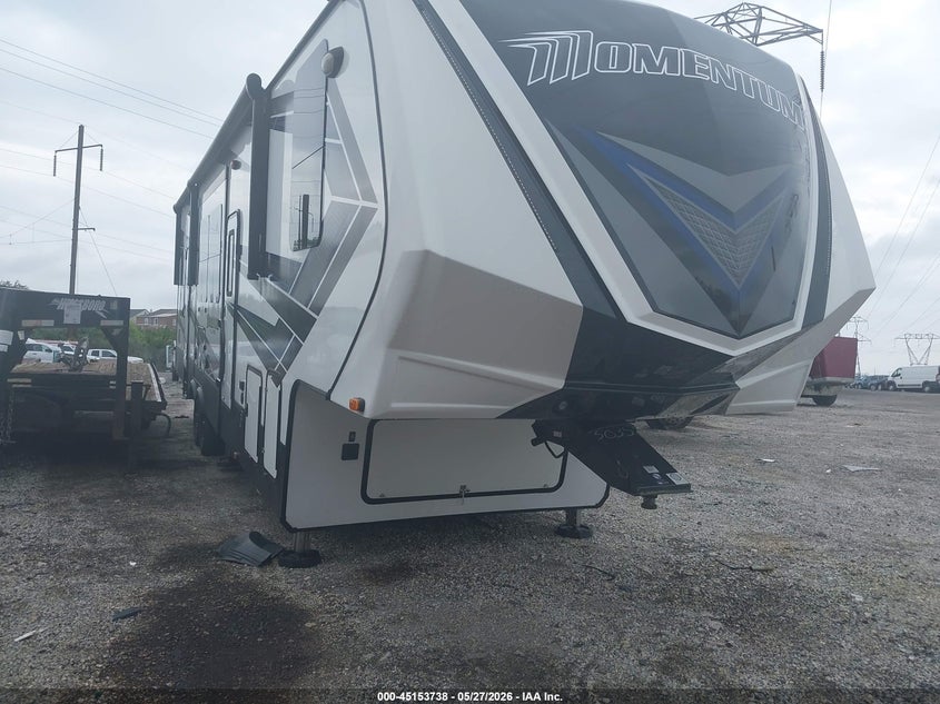 2020 Grand design Momentum VIN 573FM4022L1115035 IAAI salvage auction — UNKNOWN, Salvage (Pennsylvania), sold $10,500 on 2026-07-31 (photo 1)
