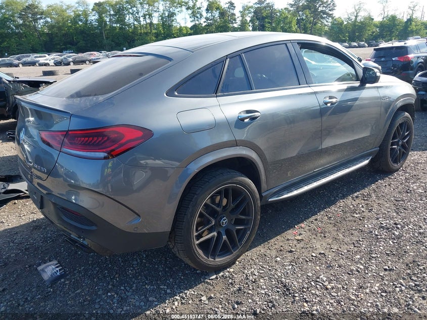 2023 Mercedes-benz Amg gle coupe VIN 4JGFD6BB5PA958602 IAAI salvage auction — FRONT END, Salvage Title, sold $40,400 on 2026-07-13 (photo 4)