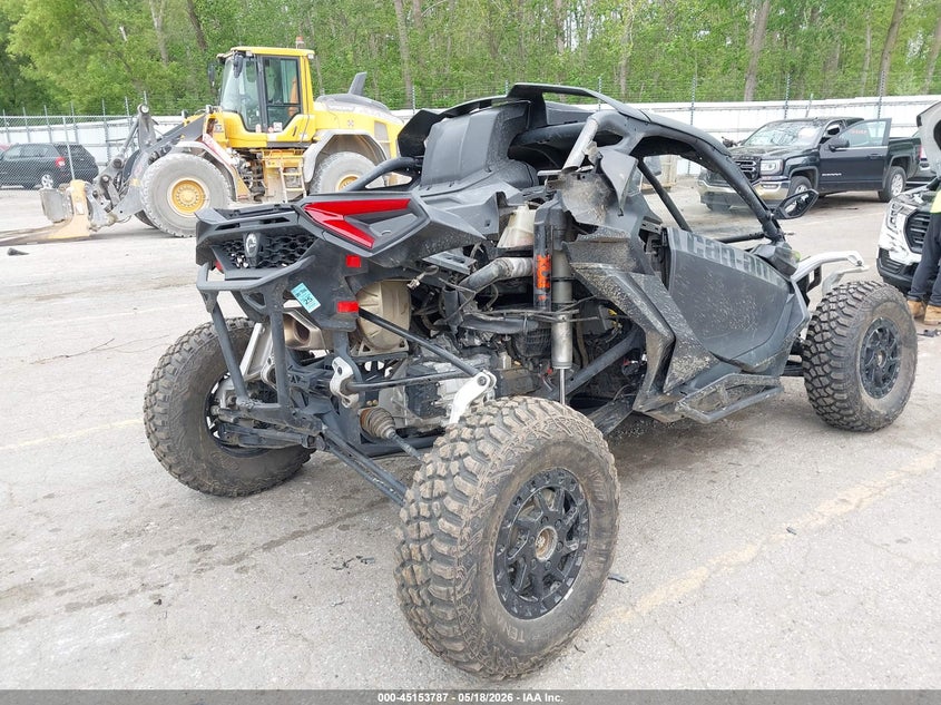 2024 Can-am/ brp Maverick VIN 3JB8XAT45RE004913 IAAI salvage auction — LEFT FRONT, Clear (Michigan), sold $22,250 on 2026-08-19 (photo 4)