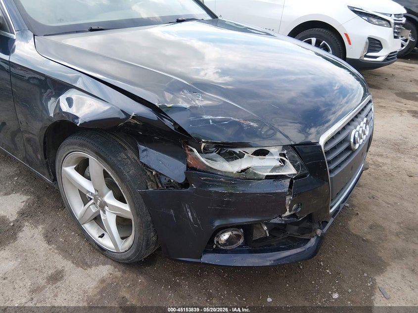 2012 Audi A4 VIN WAUBFAFL3CN005017 IAAI salvage auction — FRONT END, Salvage (West Virginia), sold $1,200 on 2026-07-16 (photo 6)