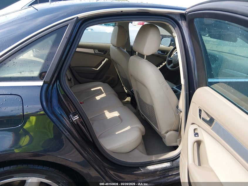 2012 Audi A4 VIN WAUBFAFL3CN005017 IAAI salvage auction — FRONT END, Salvage (West Virginia), sold $1,200 on 2026-07-16 (photo 8)