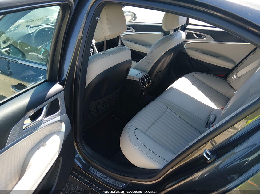 2023 Genesis G70 VIN KMTG34TA7PU126054 IAAI salvage auction — FRONT END, Non-Repairable (Virginia), sold $2,650 on 2026-07-24 (photo 8)