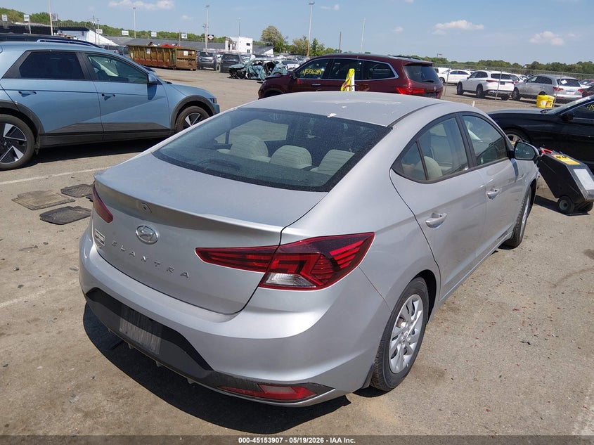 2020 Hyundai Elantra VIN KMHD74LF1LU057790 IAAI salvage auction — LEFT SIDE, Salvage (Maine), sold $2,750 on 2026-07-27 (photo 4)