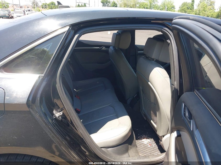 2017 Audi A3 VIN WAUJ8GFF5H1044886 IAAI salvage auction — FRONT END, Salvage (Pennsylvania), sold $550 on 2026-07-10 (photo 8)
