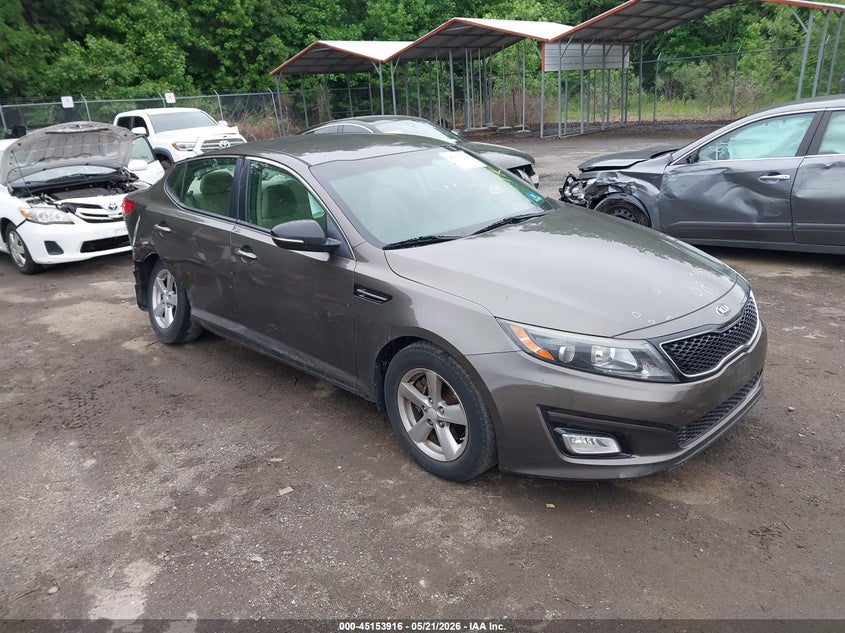 2015 Kia Optima VIN 5XXGM4A7XFG403612 IAAI salvage auction — RIGHT REAR, Salvage - Greater Than 75% (Maryland), sold $650 on 2026-07-07 (photo 1)