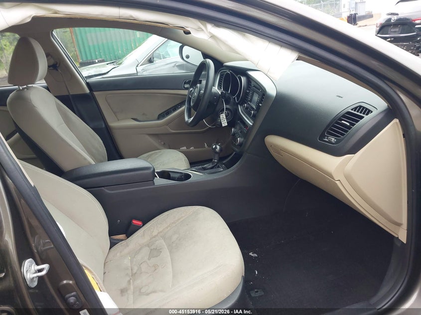 2015 Kia Optima VIN 5XXGM4A7XFG403612 IAAI salvage auction — RIGHT REAR, Salvage - Greater Than 75% (Maryland), sold $650 on 2026-07-07 (photo 5)