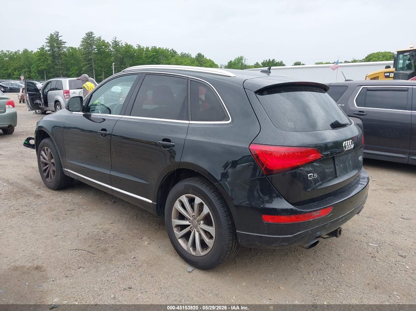 2014 Audi Q5 VIN WA1CFBFP6EA102331 IAAI salvage auction — FRONT END, Salvage Title, sold $1,000 on 2026-07-10 (photo 3)