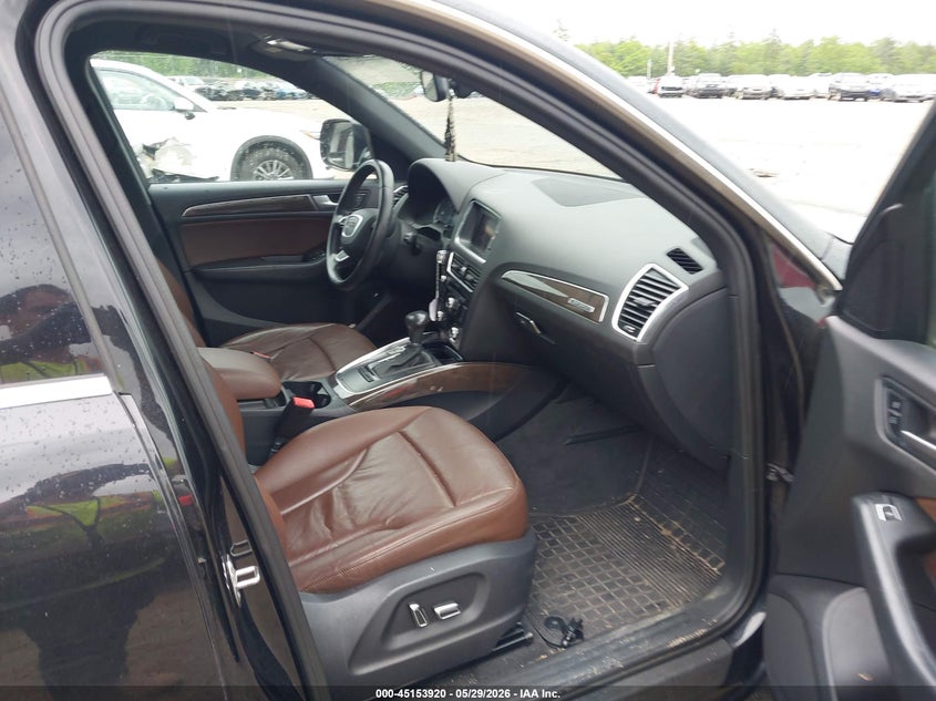 2014 Audi Q5 VIN WA1CFBFP6EA102331 IAAI salvage auction — FRONT END, Salvage Title, sold $1,000 on 2026-07-10 (photo 5)