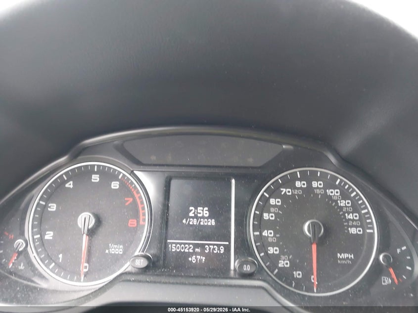 2014 Audi Q5 VIN WA1CFBFP6EA102331 IAAI salvage auction — FRONT END, Salvage Title, sold $1,000 on 2026-07-10 (photo 7)
