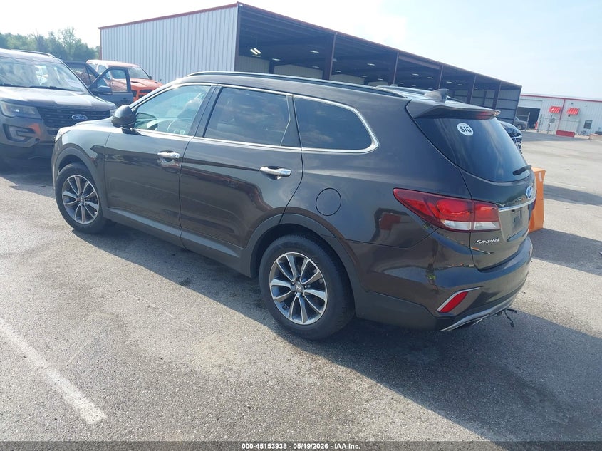 2017 Hyundai Santa fe VIN KM8SM4HF1HU177928 IAAI salvage auction — RIGHT FRONT, Clear (Indiana), sold $1,000 on 2026-07-29 (photo 3)