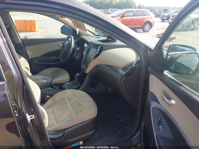 2017 Hyundai Santa fe VIN KM8SM4HF1HU177928 IAAI salvage auction — RIGHT FRONT, Clear (Indiana), sold $1,000 on 2026-07-29 (photo 5)
