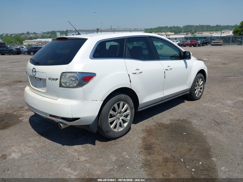 2010 Mazda Cx-7 VIN JM3ER2WM9A0313218 IAAI salvage auction — NORMAL WEAR, Salvage (Texas), sold $650 on 2026-07-17 (photo 4)