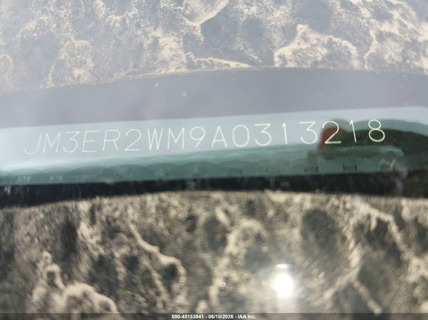 2010 Mazda Cx-7 VIN JM3ER2WM9A0313218 IAAI salvage auction — NORMAL WEAR, Salvage (Texas), sold $650 on 2026-07-17 (photo 9)