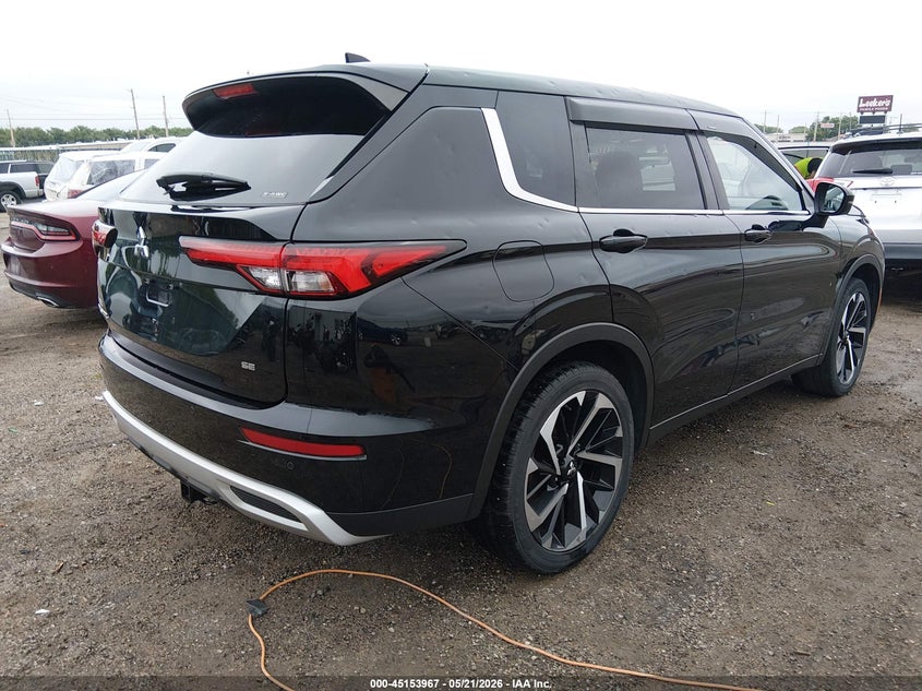 2022 Mitsubishi Outlander VIN JA4J4UA82NZ051629 IAAI salvage auction — HAIL, Salvage (Kansas), sold $11,800 on 2026-07-17 (photo 4)