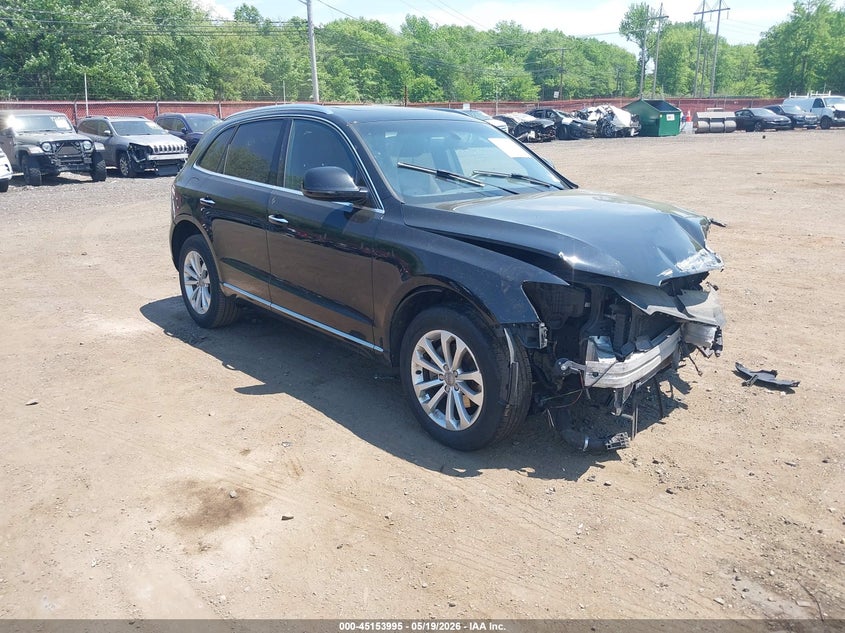 2017 Audi Q5 VIN WA1C2AFP1HA055526 IAAI salvage auction — FRONT & REAR, Salvage (Idaho), sold $225 on 2026-07-15 (photo 1)