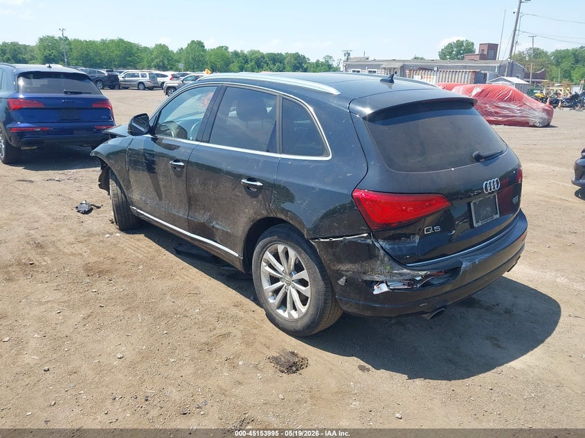 2017 Audi Q5 VIN WA1C2AFP1HA055526 IAAI salvage auction — FRONT & REAR, Salvage (Idaho), sold $225 on 2026-07-15 (photo 3)