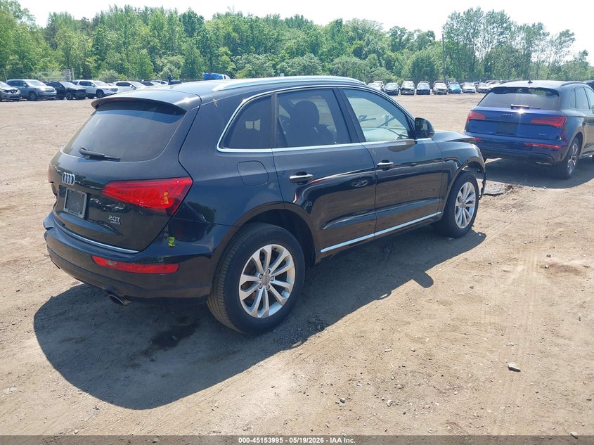 2017 Audi Q5 VIN WA1C2AFP1HA055526 IAAI salvage auction — FRONT & REAR, Salvage (Idaho), sold $225 on 2026-07-15 (photo 4)